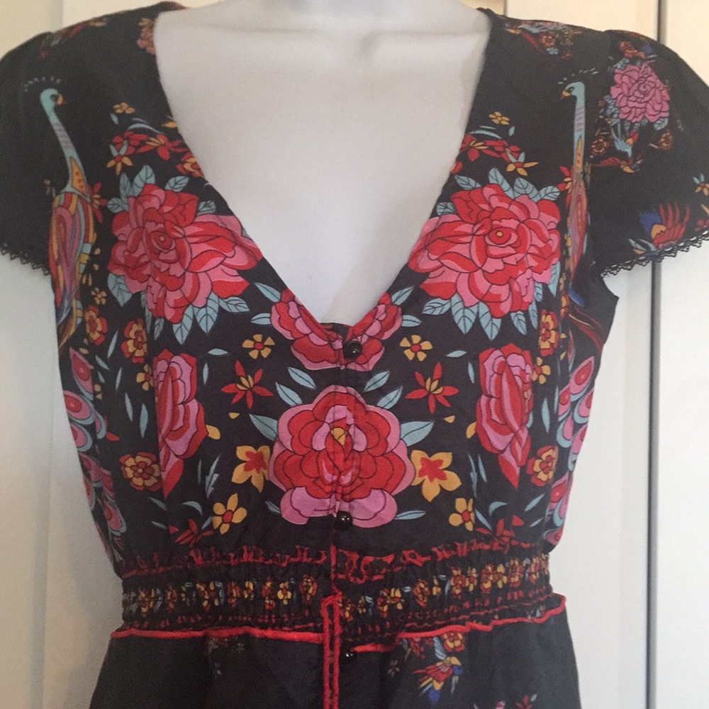 Floral Maxi Dress NWOT - Picture 4 of 7